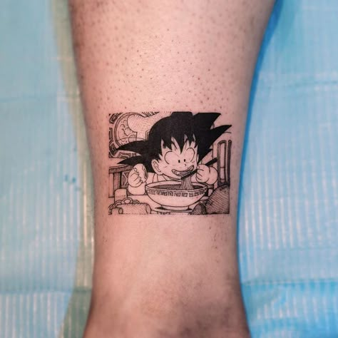 Goku Dbz Tattoo, Korean Tattoo Artist, Z Tattoo, Dragon Ball Tattoo, Manga Tattoo, White Tattoo, Friend Tattoos, Symbolic Tattoos, Anime Tattoos