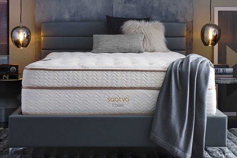 Saatva Mattress, Adjustable Bed Base, Luxury Mattresses, Online Mattress, Firm Mattress, Mattress Brands, Box Bed, Upholstered Bed Frame, Old Mattress