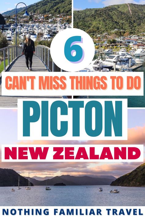 Picton NZ Picton New Zealand, Nz South Island, Port Town, Visit New Zealand, New Zealand South Island, Instagram Guide, Packing For A Cruise, Cruise Port, New Zealand Travel