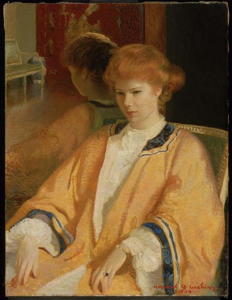 Mrs. Howard Cushing (Ethel Cochrane) (The Mandarin Coat) James Mcneill Whistler, Dress Painting, Digital Museum, Collaborative Art, Canadian Art, Artist Paint, Museum Of Fine Arts, Painting Photos, Feel Special