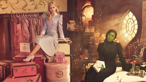 Inside ‘Wicked’: Ariana Grande and Cynthia Erivo Talk Glinda and Elphaba Musical Theatre Songs, Wicked Movie, Elphaba And Glinda, Wicked Musical, Kristin Chenoweth, Idina Menzel, Cynthia Erivo, Defying Gravity, Michelle Yeoh