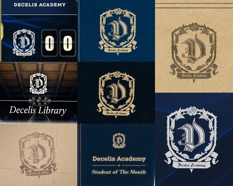 Decelis Academy Logo, Decelis Academy, Student Of The Month, Academy Logo, Vampire Boy, ? Logo