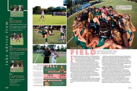 Yearbook Sports Spreads, Newspaper Design Inspiration, Yearbook Design Layout, Teaching Yearbook, Freshman Orientation, Yearbook Template, Yearbook Class, Book Illustration Layout, Yearbook Spreads