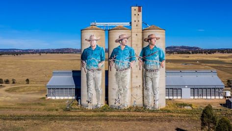 The nine things you must do in Tamworth, NSW Tamworth Nsw, Silo Art, Gastro Pubs, Tamworth, Earthy Color Palette, Sports Bar, Exhibition Space, Beautiful Nature Pictures, New South Wales