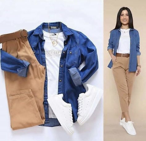 Casual Oufits, Casual College Outfits, Trendy Dress Outfits, Outfit Mujer, Causual Outfits, Casual Work Outfits, Teenage Fashion Outfits, Business Casual Outfits, Casual Style Outfits