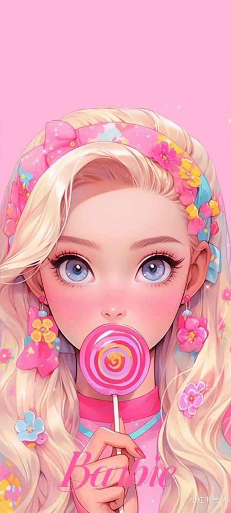 Brown Aesthetic Wallpaper, 귀여운 음식 그림, Disney Princess Fan Art, Pink Wallpaper Girly, Barbie Cartoon, Cute Mobile Wallpapers, Disney Princess Wallpaper, Girly Art Illustrations, Brown Aesthetic