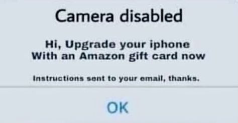 Camera Update With Gift Card, Internet Bill, Camera Proof For Client, Update Your Phone With Gift Card, Itunes Card Codes, Medicine Pic Snapchat, Walmart Card, Iphone Selfie, Instagram Direct Message