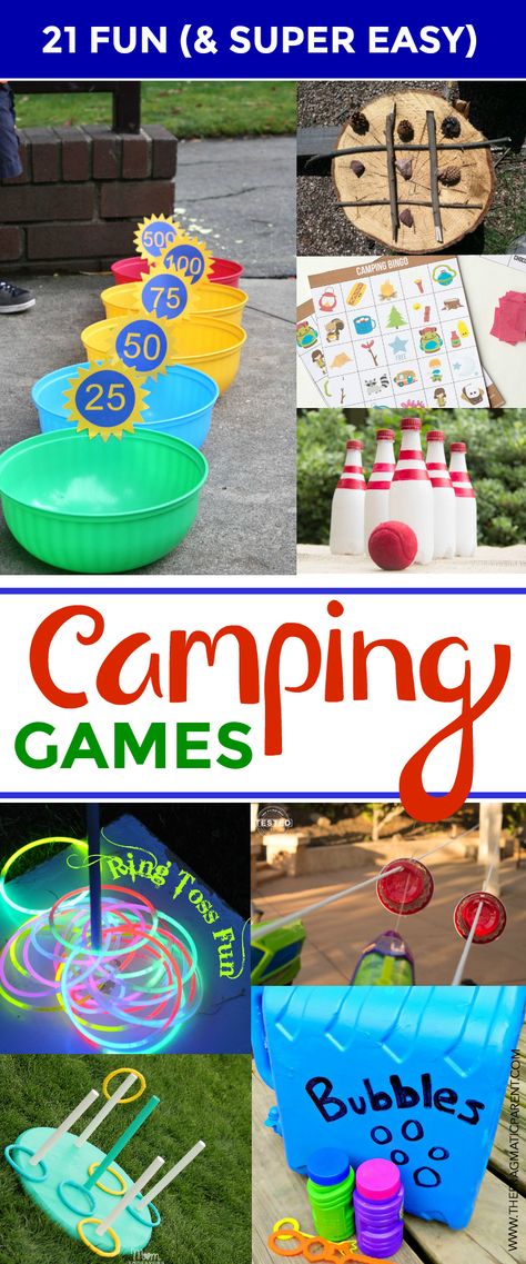 School Age Summer Camp Ideas Fun Crafts, Camping Games Diy, End Of Summer Kids Activities, Mom Camp Ideas, Camping Party Games For Kids, Summer School Activities 4th Grade, Kids Summer Camp Ideas, Fun Day Activities For Kids, Camping Day At School