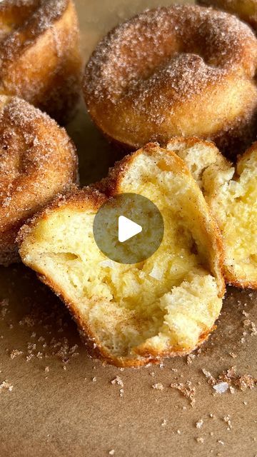 Kiley O'Donnell on Instagram: "CHURRO SOURDOUGH POPOVERS

A moment of silence for the melty butter with the flaky sea salt 🥹 

These are soft, fluffy, simple and yet utterly delicious ✨ Recipe below OR comment ‘CHURRO’ to get the recipe sent to you (recipe also on my website through the link in my bio)🤎

#Recipe Details (makes 8-10 popovers): Ingredients:
- 3 eggs, at room temp
- 1 cup milk of choice, at room temp 
- 1/2 cup sourdough discard or unfed starter (active starter will also work)
- 1/2 tsp salt
- 1 cup all-purpose flour 
Cinnamon Sugar Coating:
- 4 tbsp melted butter, for brushing, if needed
- ½ cup granulated sugar 
- 2 tbsp cinnamon

Instructions:
Spray a muffin pan with nonstick cooking spray, and place it on the middle rack in the oven and preheat the oven to 400F while yo Churro Bread, Sourdough Popovers, Sourdough Starter Discard Recipe, Breakfast Sweets, Sour Dough, Sourdough Discard, Cooking Spray, Health Recipes, 3 Eggs