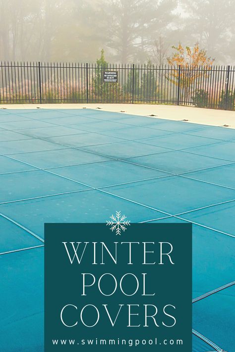 Looking for a winter swimming pool cover but don't know where to start? In this guide we review some of the most popular winter swimming pool covers, providing you with product recommendations and maintenance tips for your investment. Swimming Pool Cover, Winter Pool, Pool Safety Covers, Winter Swimming, Automatic Pool Cover, Winter Pool Covers, In Ground Pool, Swimming Pool Safety, Pool Covers