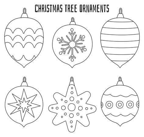 Christmas Tree Ornaments Printable Templates Template For Christmas Ornaments, Papercut Art Templates, Blank Ornament Template, Christmas Tree Template Printable Free, Christmas Ornament Printables Free, Free Ornament Printables, Printable Ornament Template, Free Printable Christmas Ornament Templates, Ornament Template Free Printable