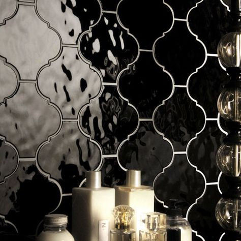 Wall Ceramics, Floor Lantern, Ceramics Tiles, Lantern Tile, Mandarin Stone, Mirror Pattern, Moroccan Lantern, Interior Elements, Decorative Wall Tiles