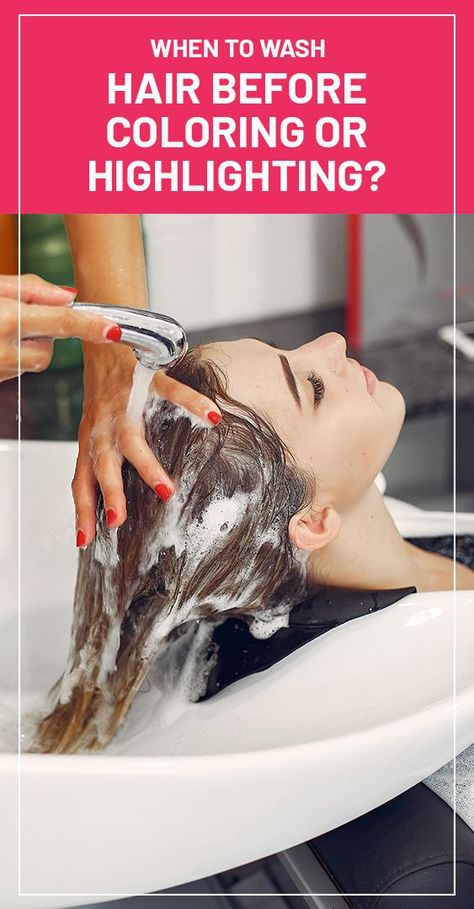 people are confused about whether to wash their hair before coloring or to highlight. The following blog is intended to settle the debate. Diy Highlights, Scalp Brushing, Wash Hair, After Bath, Color Your Hair, Clean Hair, Hair Coloring, Washing Hair, Hair Tips