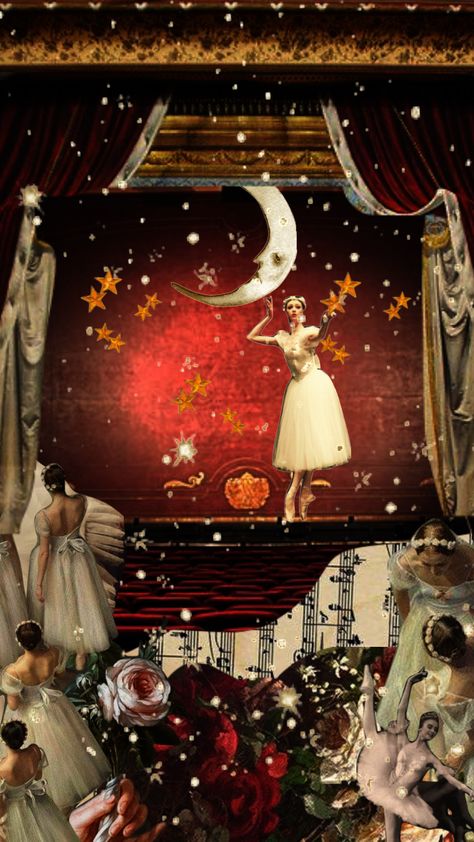 night at the theater #aesthetic #vintage #music #dance #balletaesthetic #ballerina Old Theater Aesthetic, Carnival Aesthetic Vintage, Vintage Theatre Aesthetic, Vaudeville Aesthetic, Old Theatre Aesthetic, Vintage Theater Aesthetic, Movement Branding, Theater Aesthetic, Rodeo Art