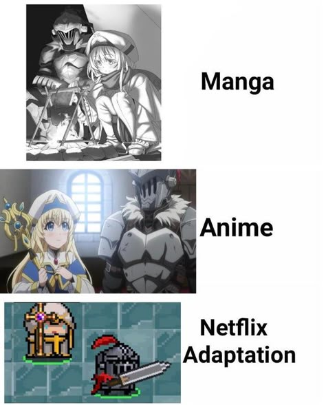 Goblin Slayer Meme, Meme Facebook, Soul Knight, Goblin Slayer, Otaku Meme, Slayer Meme, Video Game Memes, Anime Jokes, Anime Meme