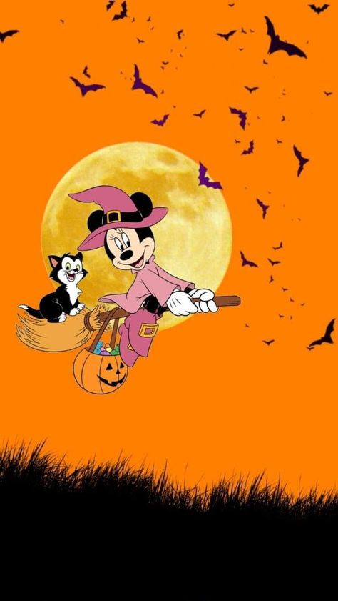 Disney Backgrounds, Airplane Outfits, Mouse Halloween, Minnie Mouse Pictures, Halloween Wallpaper Backgrounds, Mouse Pictures, Mickey Mouse Pictures, Halloween Wallpapers, Minnie Mouse Halloween