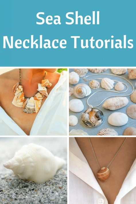 Seashell Necklace Diy, Shell Necklace Diy, Beach Jewelry Diy, Bead Techniques, Seashell Jewelry Diy, Necklaces Ideas, Sea Jewelry, Dainty Diamond Necklace, Jewelry Staples