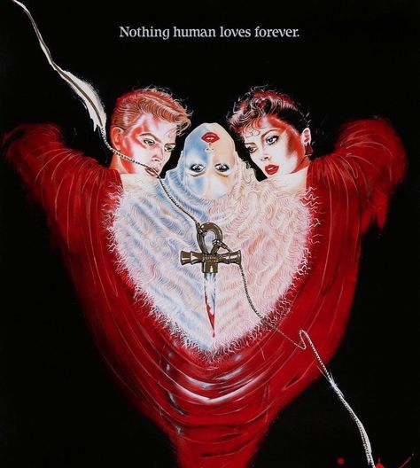 Mat Maitland on Instagram: “Poster for The Hunger starring David Bowie and Catherine Deneuve, 1983” The Hunger Film, The Hunger 1983, Tony Scott, 80s Horror, Star David, Thriller Movies, English Movies, Romantic Drama, Catherine Deneuve