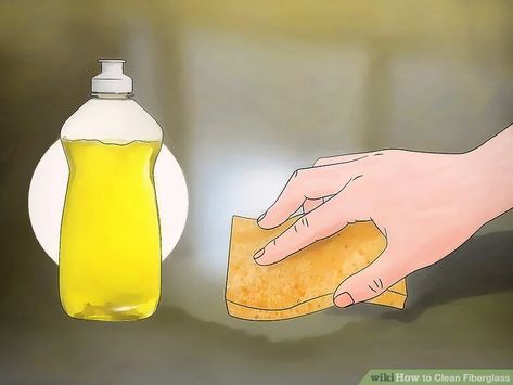 How to Clean Fiberglass: 12 Steps (with Pictures) - wikiHow How To Fiberglass, Fiberglass Pool Installation, Porcelain Tub, Fiberglass Camper, Boat Navigation, Sailboat Interior, Boating Tips, Hard Water Stain Remover, Boat Cleaning