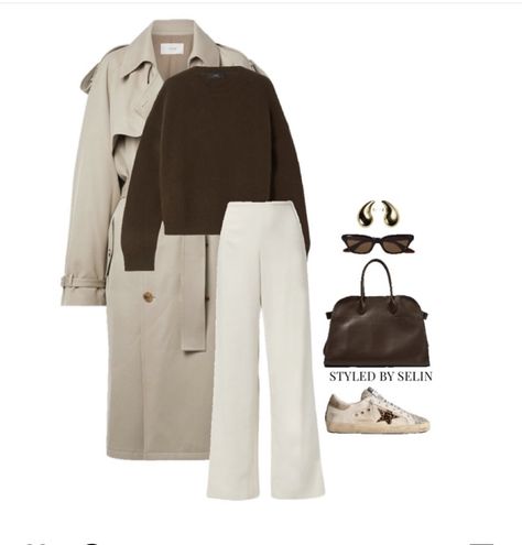 Brown Ootd, Fall Trench, Trendy Fall, Trench Coats, Light In The Dark, Outfit Of The Day, Dark Brown, Trench Coat, Ootd