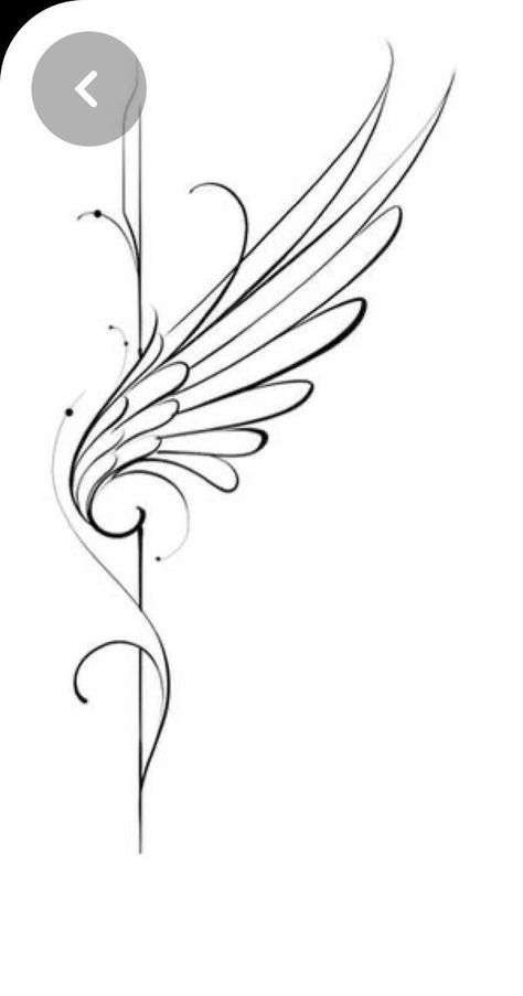 Phoenix Shoulder Tattoo Feminine, Star With Wings Tattoo, Mini Tattoos Rose, Wind Tattoos, Wings Line Art, Line Art Angel, Phoenix Line Art, Feather Line Art, Phoenix Wings Tattoo