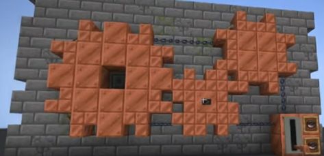 Dwarven Minecraft Builds, Minecraft Steampunk Ideas, Minecraft Shed, Minecraft Industrial Building, Minecraft Steampunk Builds, Minecraft Industrial, Minecraft Steampunk, Minecraft Banner Designs, Minecraft Banners