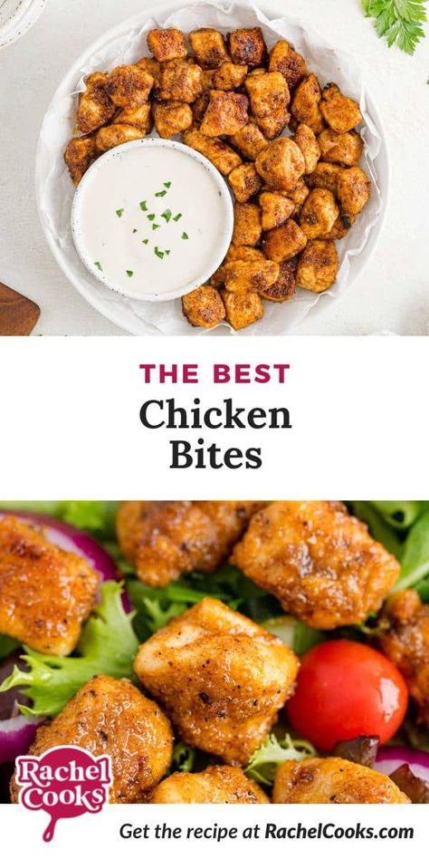 Chicken Bites With Sauce, Cheesy Chicken Bites, Chicken Bites Instant Pot, Small Chicken Pieces Recipes, Chicken Bites Crockpot Recipes, Chicken Tender Bites, Chicken Tender Appetizer Recipes, Gluten Free Chicken Bites, Chicken Tender Meat Recipes