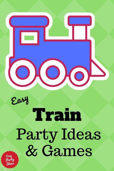 Fantastic ideas for planning a unique and fun train party for your child's special birthday party. #easypartyideas #party ideas #trainparty Train Birthday Party Crafts, Pin The Train On The Track Game, Train Party Games For Kids, Train Birthday Activities, Train Party Activities, Train Birthday Games, Train Birthday Party Activities, Train Birthday Party Games, 3rd Birthday Party Games