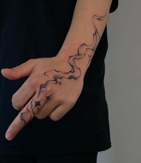 Tattoo Hand Ideas, Consciousness Tattoo, Middle Finger Tattoos, Mangas Tattoo, Tattoo Henna, City Tattoo, Muster Tattoos, Finger Tattoo, Small Hand Tattoos