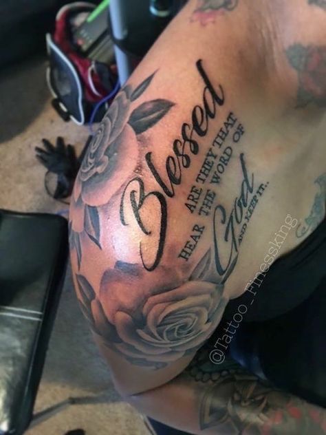 Blessed Tattoos, Scripture Tattoos, Verse Tattoos, Snakebites, Half Sleeve Tattoos For Guys, Inspiration Tattoos, Sleeve Ideas, Pretty Tattoos For Women, Dope Tattoos For Women