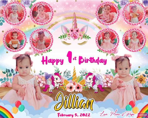 Unicorn Tarpaulin Background, Background For Tarpaulin, Tarpaulin Background, Birthday Tarpaulin Background, Birthday Tarpaulin, Birthday Tarpaulin Design, Minnie Invitations, Tarpaulin Design, Unicorn Background