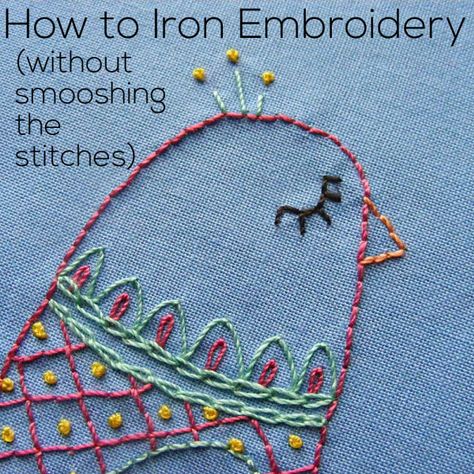 How to Iron Embroidery (without smooshing the stitches) - video Learn To Embroider, Hoop Crafts, Dyeing Fabric, Embroidery Hoop Crafts, Learning To Embroider, Diy Heart, Iron On Embroidery, Free Motion Embroidery, Hand Embroidery Projects