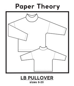 Lb Pullover, Modern Sewing Patterns, Pullover Pattern, The Fold Line, Option B, Paper Sewing Patterns, Easy To Sew, A Turtle, Sewing Blogs