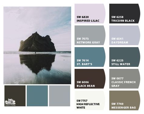 ColorSnap by Sherwin-Williams – ColorSnap by MLW Still Water Sherwin Williams Color Palette, Lake Superior Color Palette, Still Water Sherwin Williams, Sherwin Williams Color Palette, Girls Bedroom Colors, Sherwin Williams Colors, Palette Design, Color Palette Design, Lake Superior