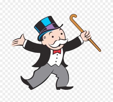 Monopoly Clipart, Monopoly Man Drawing, Mr Monopoly Art, Monopoly Illustration, Monopoly Man Tattoo, Monopoly Theme, Anchor Sticker, Monopoly Art, Mr Monopoly