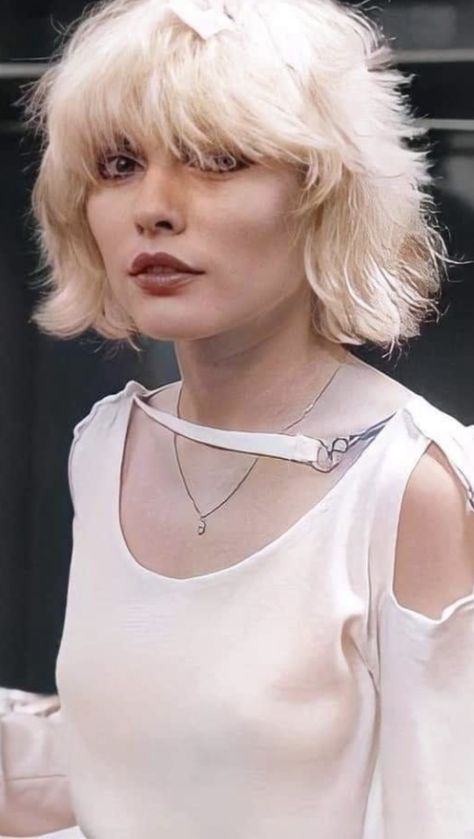 Debbie Harry Hair, Blondie Atomic, Deborah Harry Blondie, Deborah Harry, Blondie Debbie Harry, Debbie Harry, Shag Haircut, Blonde Bobs, Hair Reference