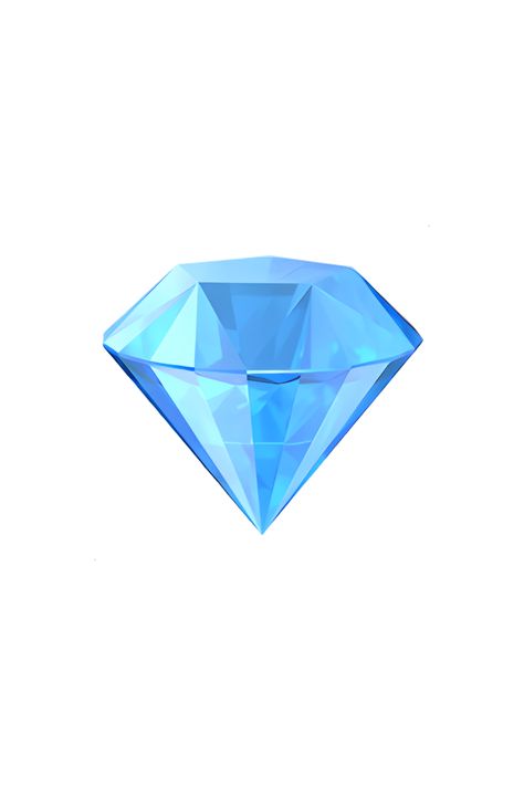 The 💎 emoji depicts a sparkling, multi-faceted gemstone. It is typically depicted as a clear or light blue diamond shape with a shine or sparkle effect to indicate its brilliance and value. The edges of the diamond are sharp and well-defined, and the overall appearance is sleek and elegant. 3d Blue Emoji, Sparkle Emoji Aesthetic, Blue Butterfly Emoji, Stone Emoji, Light Blue Heart Emoji, Ios Emoji Transparent Background, Diamond Emoji, Emoji Templates, Ios Emojis