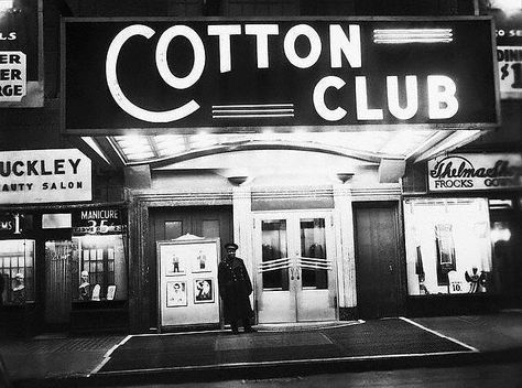 1930s - Cotton Club, 644 Lenox Avenue, W 142nd St (1st Location 1923-1936) by straatis, via Flickr The Cotton Club, Harlem Nights, Joe Louis, Duke Ellington, Cotton Club, Ella Fitzgerald, Jazz Club, Lower East Side, Greenwich Village