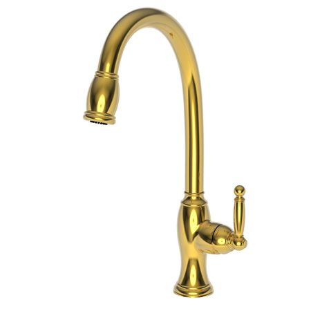 Nadya - Pull-down Kitchen Faucet - 2510-5103 - || Newport Brass Best Kitchen Faucets, Pull Down Kitchen Faucet, Kitchen Appliances Luxury, Brass Kitchen Faucet, Black Kitchen Faucets, Pull Out Faucet, Newport Brass, Ceiling Fan Design, Single Handle Kitchen Faucet