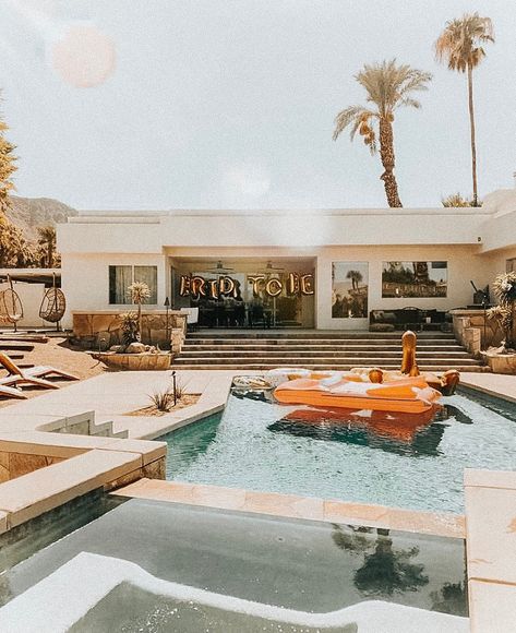 Sassy Sash ® on Instagram: “A bachelorette party destination where dreams are made of 🌴✨👰🏼💍 Can’t wait to share alllll the goodness that’s happening here this weekend…” Bach Party Destinations, Vintage Palm Springs Bachelorette, Palm Springs Bachelorette Decor, Palm Springs Theme Bachelorette, Bachelorette Party Palm Springs, Bachelorette House Decor, Tulum Bachelorette Party, Sedona Bachelorette, Bachelorette Mood Board