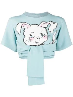 Moschino Clothes, Blue Rabbit, Kim K Style, Vest Designs, Cropped T Shirt, Fashion Design Clothes, Tank Top Designs, Korean Outfits, Crop Tshirt