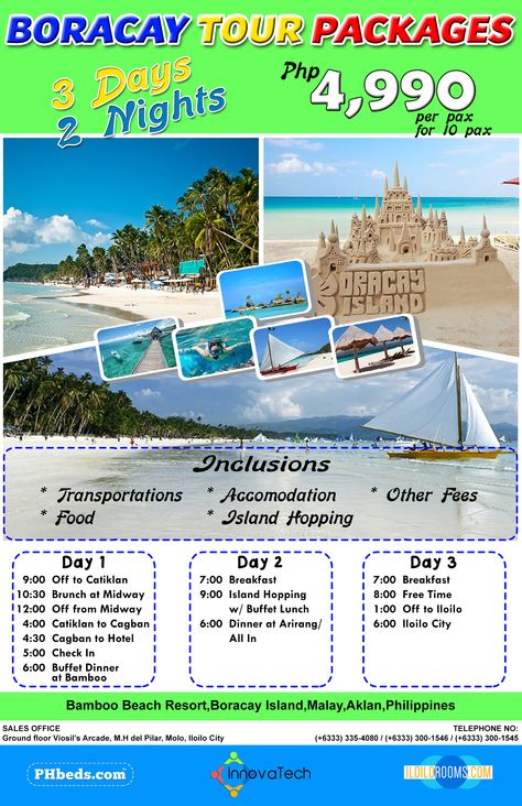 Boracay Tour Packages as low as Php. 4, 4990.00 Boracay Travel Brochure, Travel Brochure Philippines, Philippines Boracay, Brochure Examples, Boracay Philippines, Boracay Island, Boracay, Travel Diy, Travel Brochure