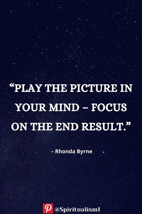 #Focus #play #mind #results #gol
#endresult #lawofattraction #manifestation #spirituality #positivethoughts #goodquotes #affirmations #universe #godquotes #god'sgrace #godbless #miracles Rhonda Byrne Quotes, Universal Truths, Louise Hay Affirmations, Vibrate Higher, Life Dreams, Future Vision, Rhonda Byrne, Business Motivational Quotes, Louise Hay