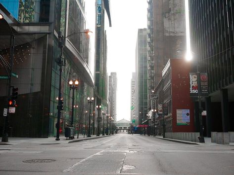 Written by: Brianna Bourne Shelter In Place, Abandoned City, Uk City, City Road, 42nd Street, The End Of The World, Downtown Chicago, Essential Items, City Photography