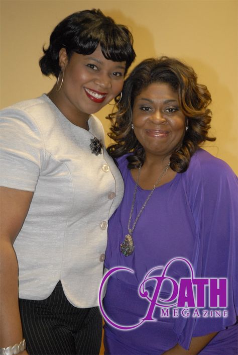 PATH Exec Christin Gordon (left) and Kim Burrell at Rhonda McLemore's LIVE Recording. - Houston, TX Kim Burrell, Press Shots, Houston Tx, Houston