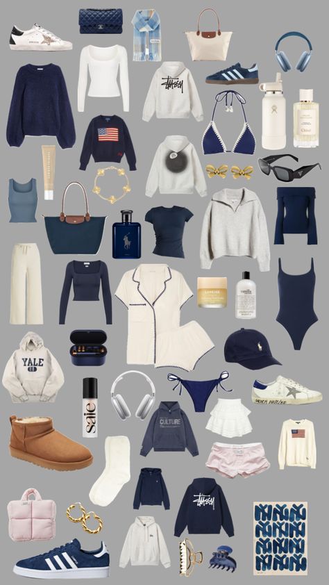 #stockholmestyle #stockholmstyle #stockholmoutfit #navy Bad Christmas, Outfit Inspo Summer, Casual Preppy Outfits, Outfit Inspo Casual, Looks Party, Trendy Outfits For Teens, Clothes And Shoes, Cute Lazy Day Outfits, Cute Preppy Outfits