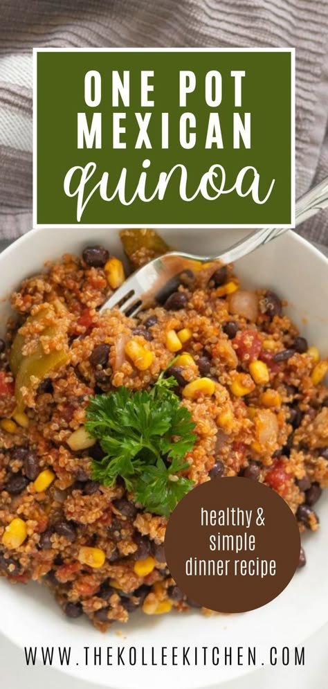 One Pot Vegan Quinoa Meals, Tex Mex Quinoa Bowl, Mexican Chicken Quinoa Bowl, Leftover Cooked Quinoa Recipes, Quinoa Mexican Bowl, One Pot Quinoa Recipes, Mexican Bowl Recipe Healthy, Mexican Quinoa Recipes, Quinoa Crockpot Recipes