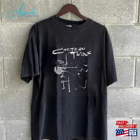 Cocteau Twins Vintage Music Tee Rock Band Shirt Merchandise Unisex T-Shirt Check more at https://alysaarts.com/product/cocteau-twins-vintage-music-tee-rock-band-shirt-merchandise-unisex-t-shirt/ Twins Clothes, Cocteau Twins, Twin Shirts, Rock Band Shirts, Twin Outfits, Music Tees, Band Merchandise, Band Shirt, Band Shirts