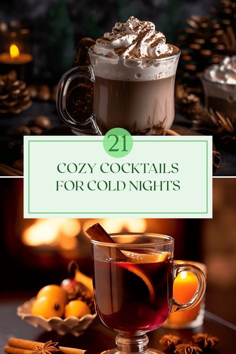 Warm up your winter gatherings with our collection of 21 cozy cocktails that are perfect for chilly evenings. From creamy Spiked Hot Chocolate to comforting Mulled Wine, each recipe is designed to bring warmth and cheer. Enjoy classics like Irish Coffee, Hot Buttered Rum, and the timeless Hot Toddy, alongside intriguing flavors like Glogg and Dog's Nose Irish Hot Toddy Recipe, Hot Coffee Liquor Drinks, Best Hot Toddy Recipe, Hot Drinks Recipes Alcohol, Hot Boozy Drinks Winter Cocktails, Hot Cocktails Alcohol, Winter Coffee Drinks Recipes, Warm Christmas Cocktails, Hot Cocktails Winter