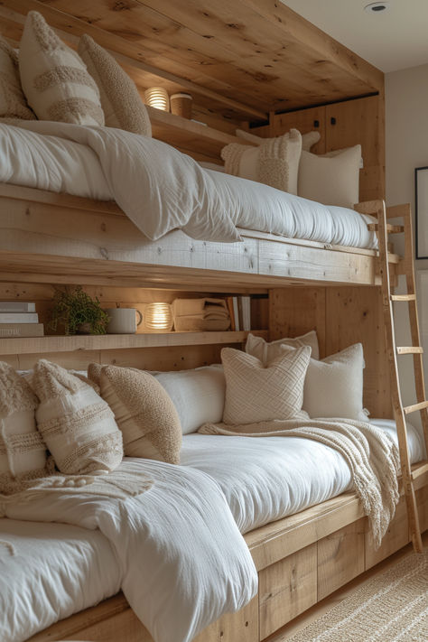 bunk bed mattress, bunk bed inspo, bunk beds Bed Mattresses, Adult Bunk Beds, Triple Bunk Beds, Bunk Bed Mattress, Sleep Environment, Healthy Sleep, Bunk Bed, Eco Conscious, Boy Room